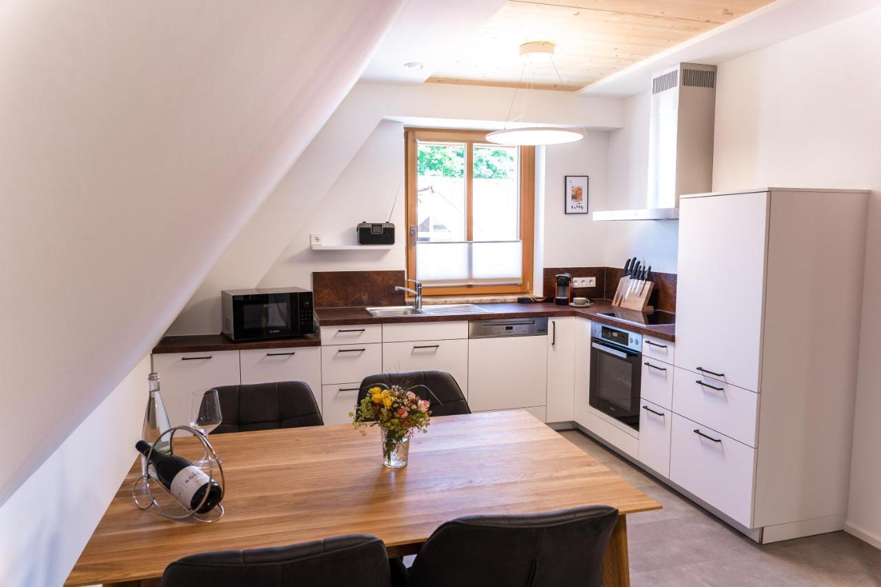 4 Apartments Im Hof By Gasthof Linde Albstadt Bagian luar foto