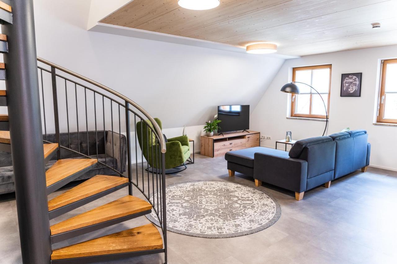 4 Apartments Im Hof By Gasthof Linde Albstadt Bagian luar foto
